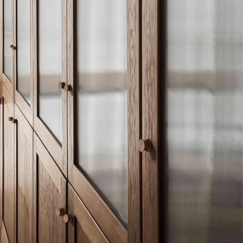 1 Stück Küchenbeschlag, verlängerte Schubladengriffe aus Walnussholz, hochwertige Naturholzgriffe im Holzdesign für Küchenschränke und Kleiderschränke. – Detail 13