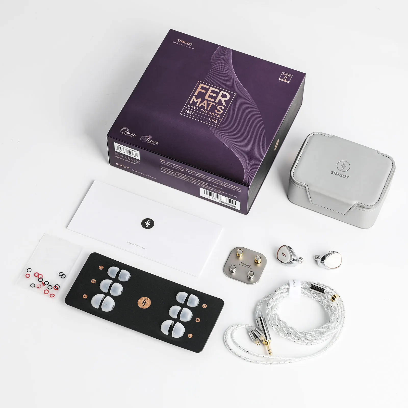 Simgot ea1000 fermat dual-magnet dual-cavity dd pr struktur hifi kopfhörer iem kabel gebundene ohrhörer mit abnehmbarem kabel für musiker – Detail 8