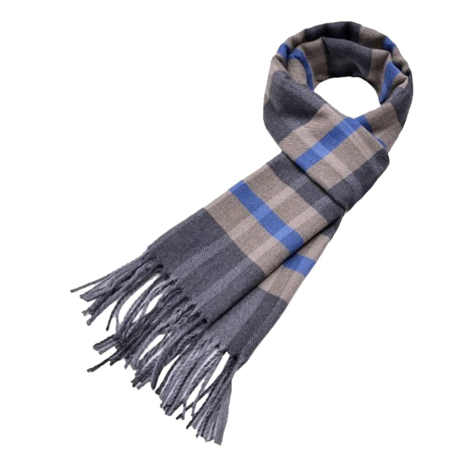 Wool Feel Scarf Warm Soft Lightweight Scottish Scotland Check Tartan Plaid Gift For Men Women Kids Cotton Scarf Scarf Hair