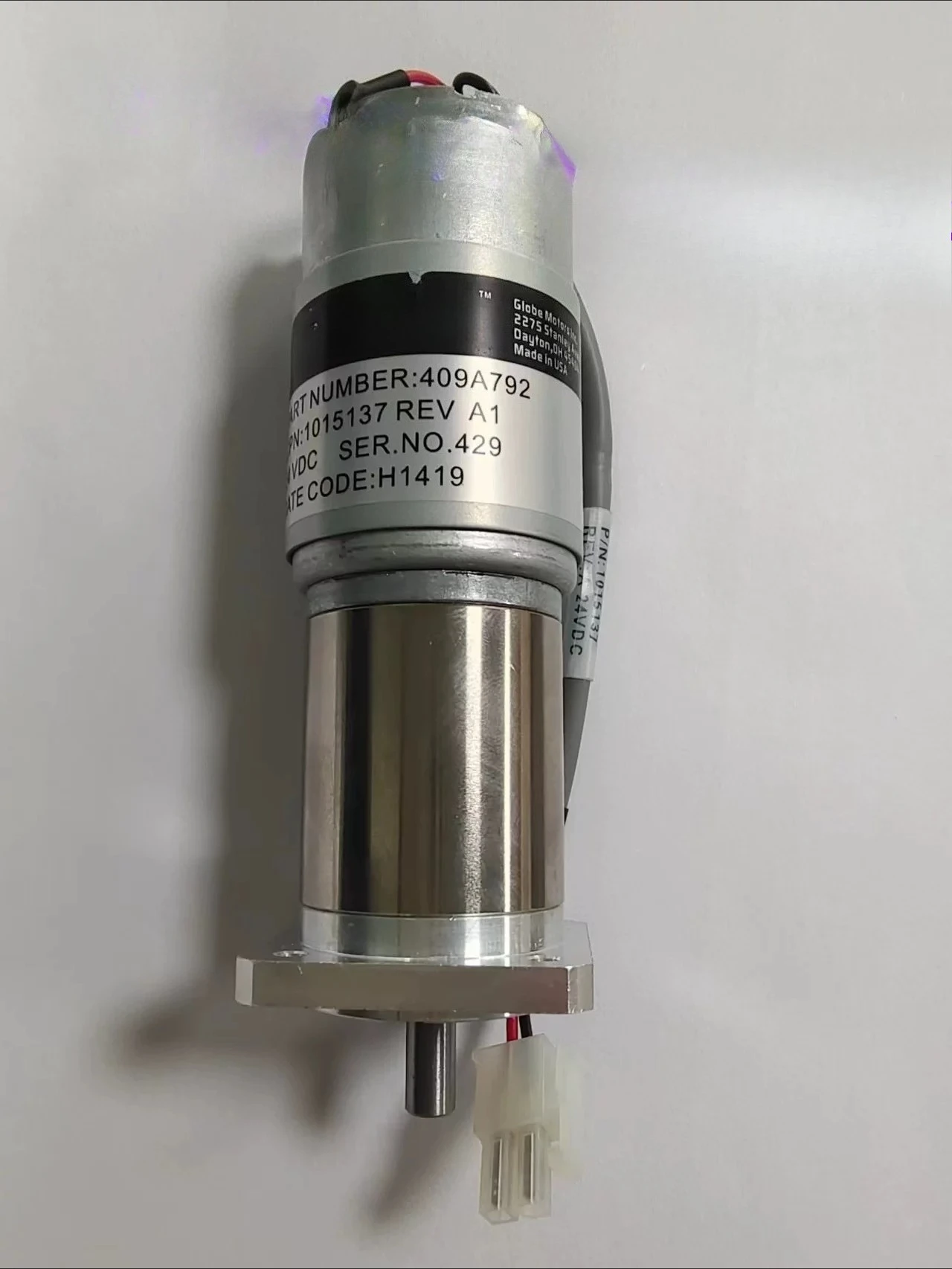 Printing Machine Parts 125/MOMENTUM Roll Solvent Rod Motor 1015137 Solvent Motor