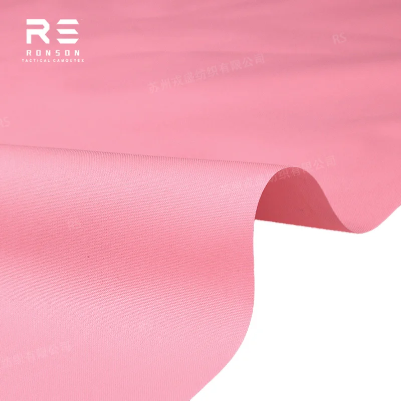 Ronson 31#PINK 500D Nylon Cordura Fabric Waterproof and Durable for Tactical and Outdoor Use PU Coated Woven Fabric for Outdoor