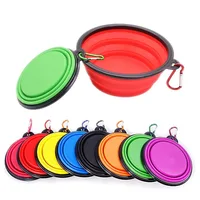 Cuenco plegable portátil para perros