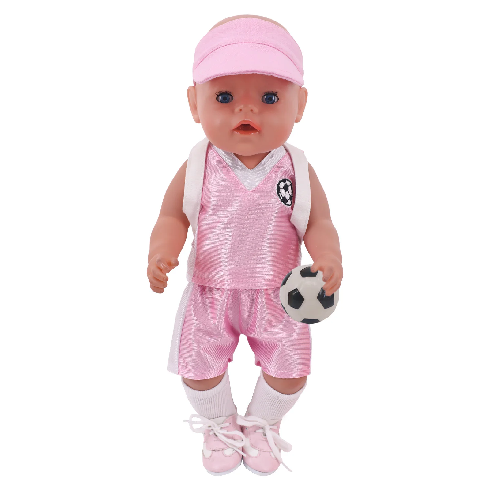 High-Quality Lace-Up Sneakers Casual shoes For 18Inch American Doll 43cm Reborn Baby Unisex Doll Clothes Accessories Girls Toy