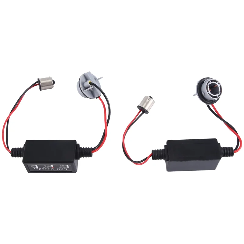 1156 LED Light Fault Decoder ไฟเลี้ยว Fault Eliminator ตัวต้านทานถอดรหัสทนทานใช้งานง่าย-VVNB
