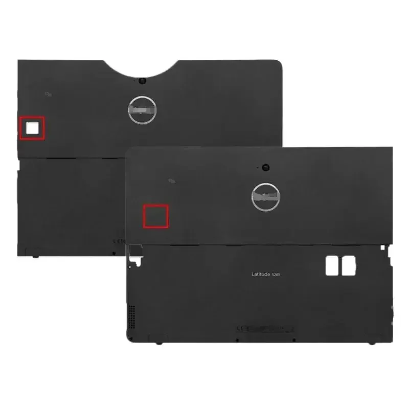 New Original detachable series laptop LCD rear lid top case back cover with fingerprint hole for Dell Latitude 5285 e528n5.07r