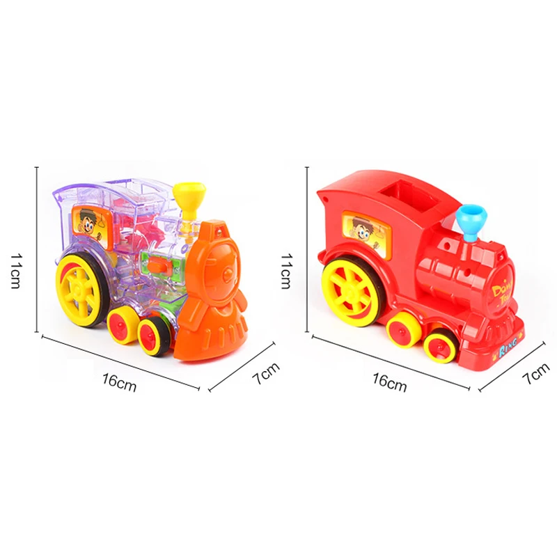 Train  Blocks Building Stacking Toy Gift For Boys Girls Kids