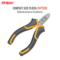 Hi-Spec Multi Functional Pliers Electrical Wire Crimping Self-Adjusting Stripping Cable Cutter Cutting Side Snips Mini DIY