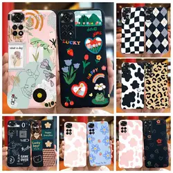 For Xiaomi Redmi Note 11 Pro Case Redmi Note 11 11S 4G Lovely Pattern Jelly Silicone Soft Cases Cover For Redmi Note11 S 11 Pro