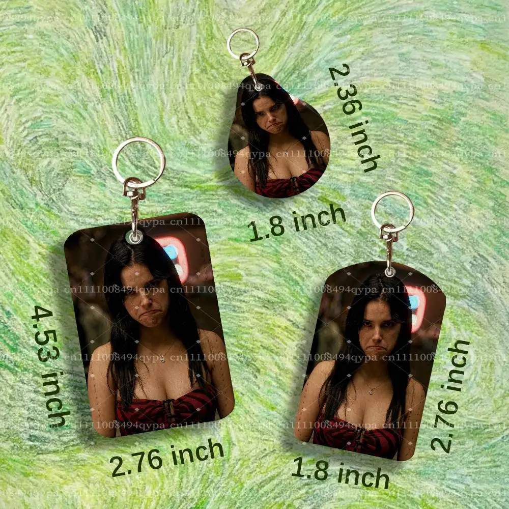 Nikki O-Obsession 2026 Curry Barker Keychain Card Holder Leather Keeps ID Cash Keys Cards for Work School Travel Daily Errands