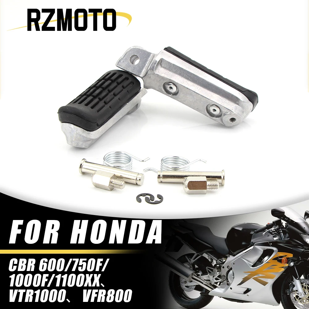 Front Foot Rests Pedal Bracket Assembly Kit FOR HONDA CB900 CB919F 02-07 CB1000 94-95 Motorcycle Folding Parts