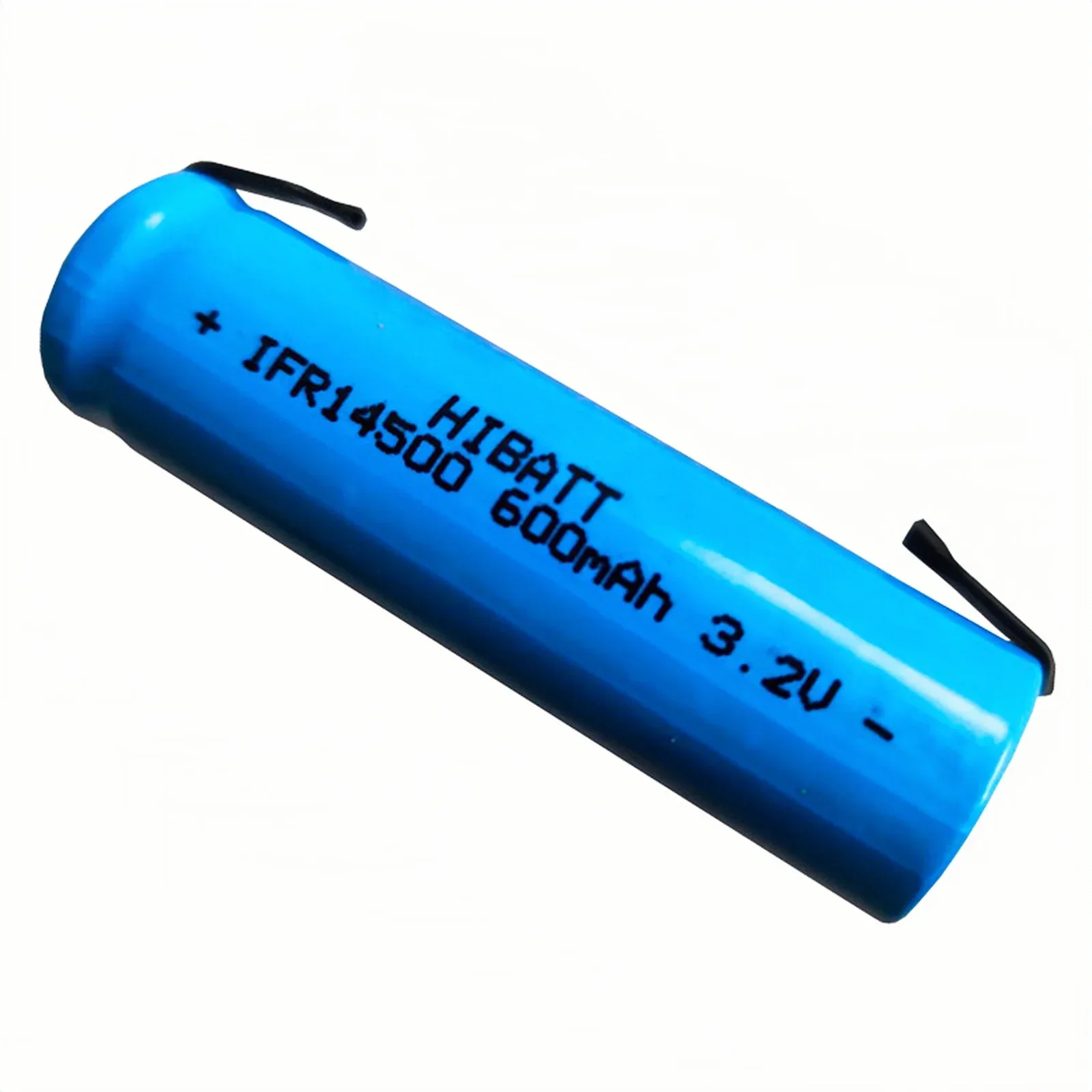 10 Uds 14500 LiFePO4 batería 3,2 V 600mAh con pestañas de soldadura para afeitadora báscula de peso timbre dispositivo de eliminación de ácaros micrófono de juguete