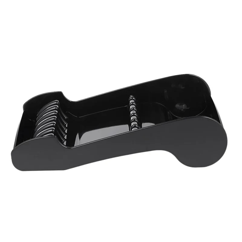 A83X-2X صالون المقصات حامل الرف حامل مقص الشعر 6 حامل مقص الشعر صينية تخزين لتصفيف الشعر مع 2 مصاصة