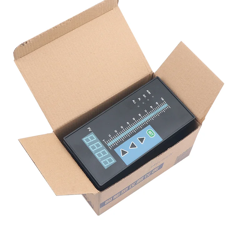 4 relay 4-20mA Output AC220V Power Automatic Digital Display Liquid Level Indicator Tank Water Level Controller