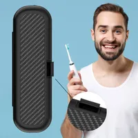 Carrying Case Anti-Scratch Carry Storage Case Snap-On Design Portable Toothbrush Holder for Oral-B/Philips Electric Toothbrush