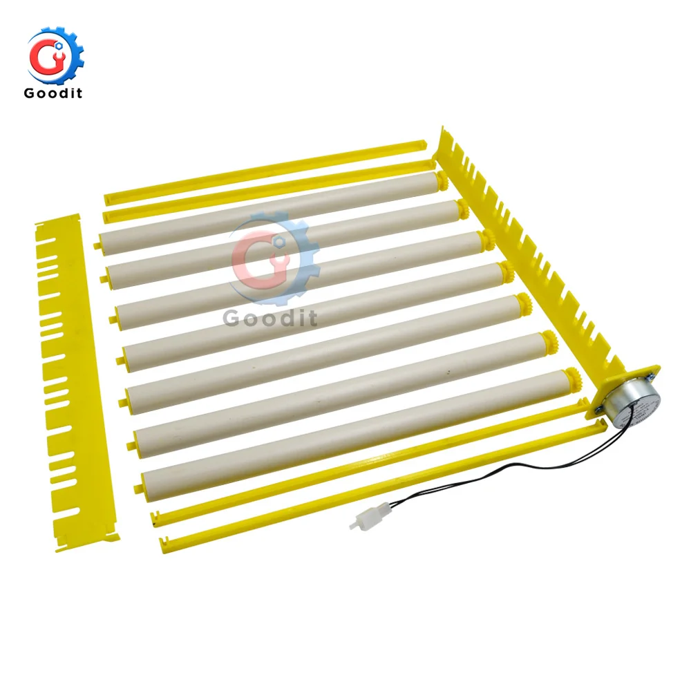 360° Automatic Rotary Egg Turner Roller Tray Eggs Incubator Accessories Roller Pattern Egg Turner Tray 42/56/156 eggs 220V Kits