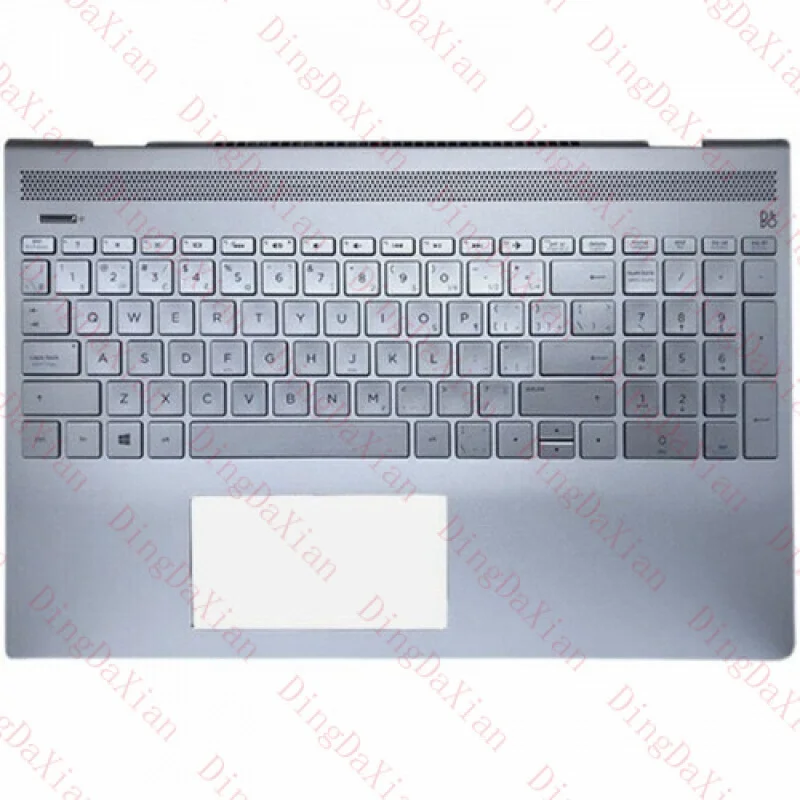 

LL NEW Silver Palmrest w/ Keyboard NON-Backlit 928951-001 FOR HP Pavilion 15-CC 15T-CC