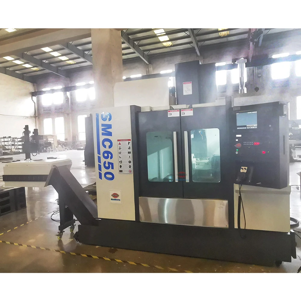 VMC640 VMC650 VMC850 VMC855 VMC1160 VMC1370 Aluminum 5 Axes Vertical Metal CNC Frame Machine 3 Axis CNC Machining Center