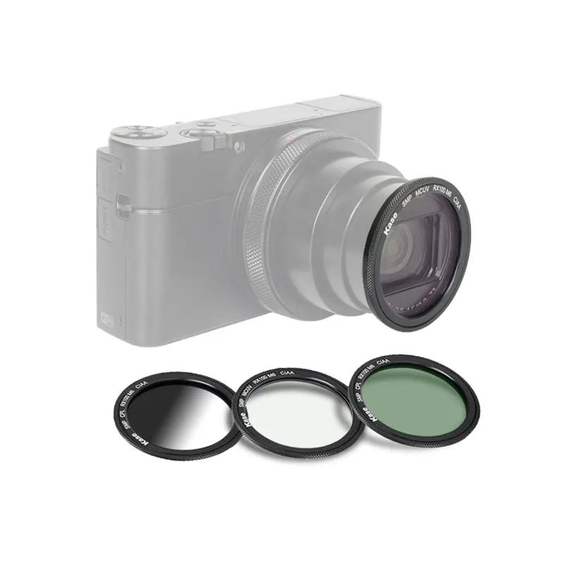 Kase Magnetic Filter with Adapter Ring for Sony RX100 - M1 / M2 / M3 / M4 / M5 / M6 / M7