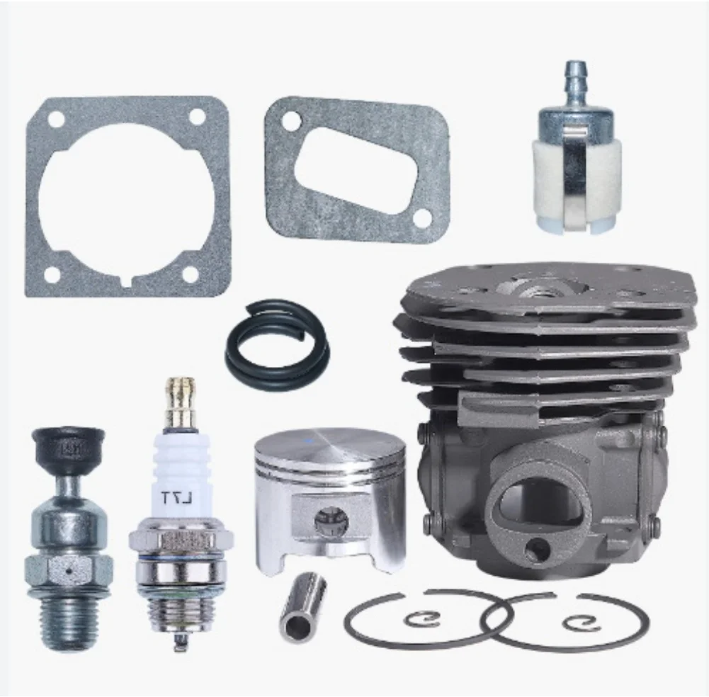 

1Set 45mm Cylinder FOR PISTON Kit Replacement For 353 351 350 346XP Chainsaw Big Bore Garden Power Tools Attachment