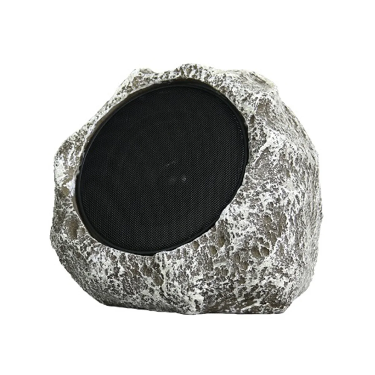 

Solar Wireless Bluetooth Speaker-Garden Sound Waterproof Remote Control Analog Stone Rock Speaker Lawn Party/Show -Brown