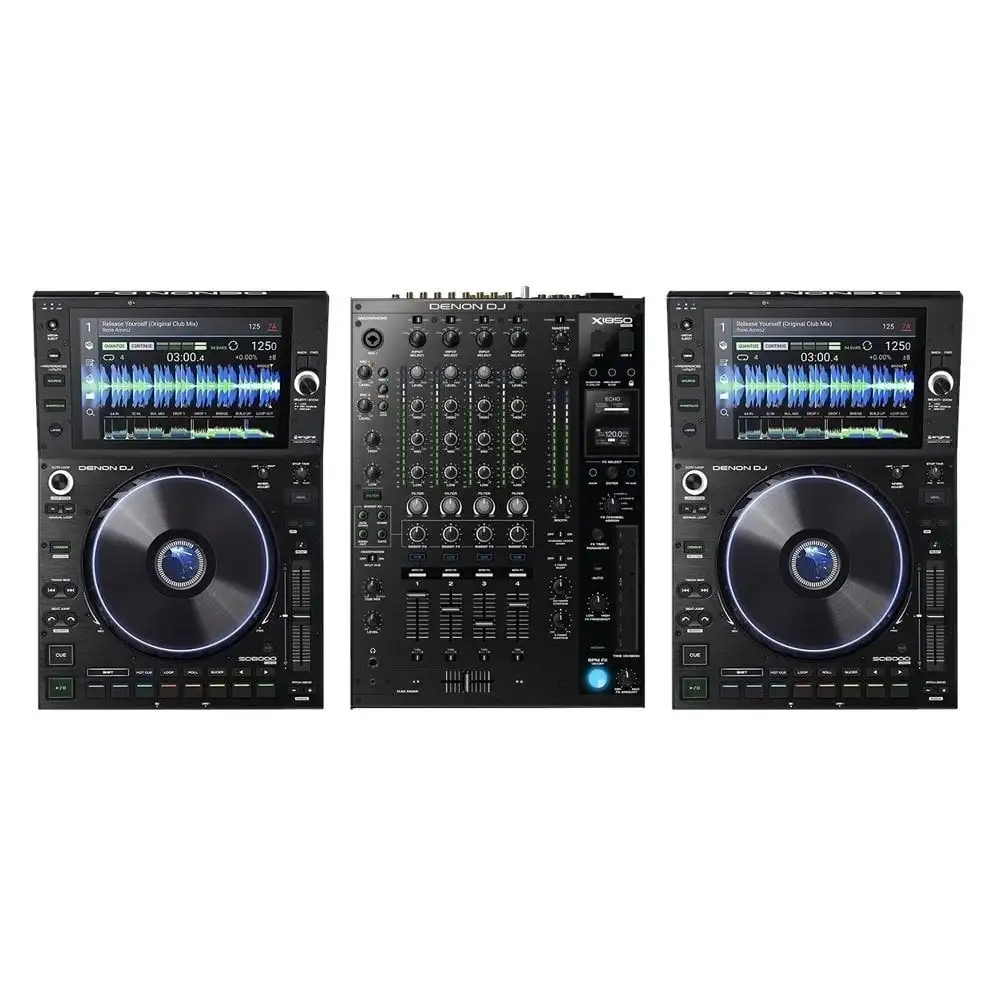 

Высококачественные распродажи игроков DJ SC6000 + микшер Denon DJ X1850 и комплект чехлов — новый