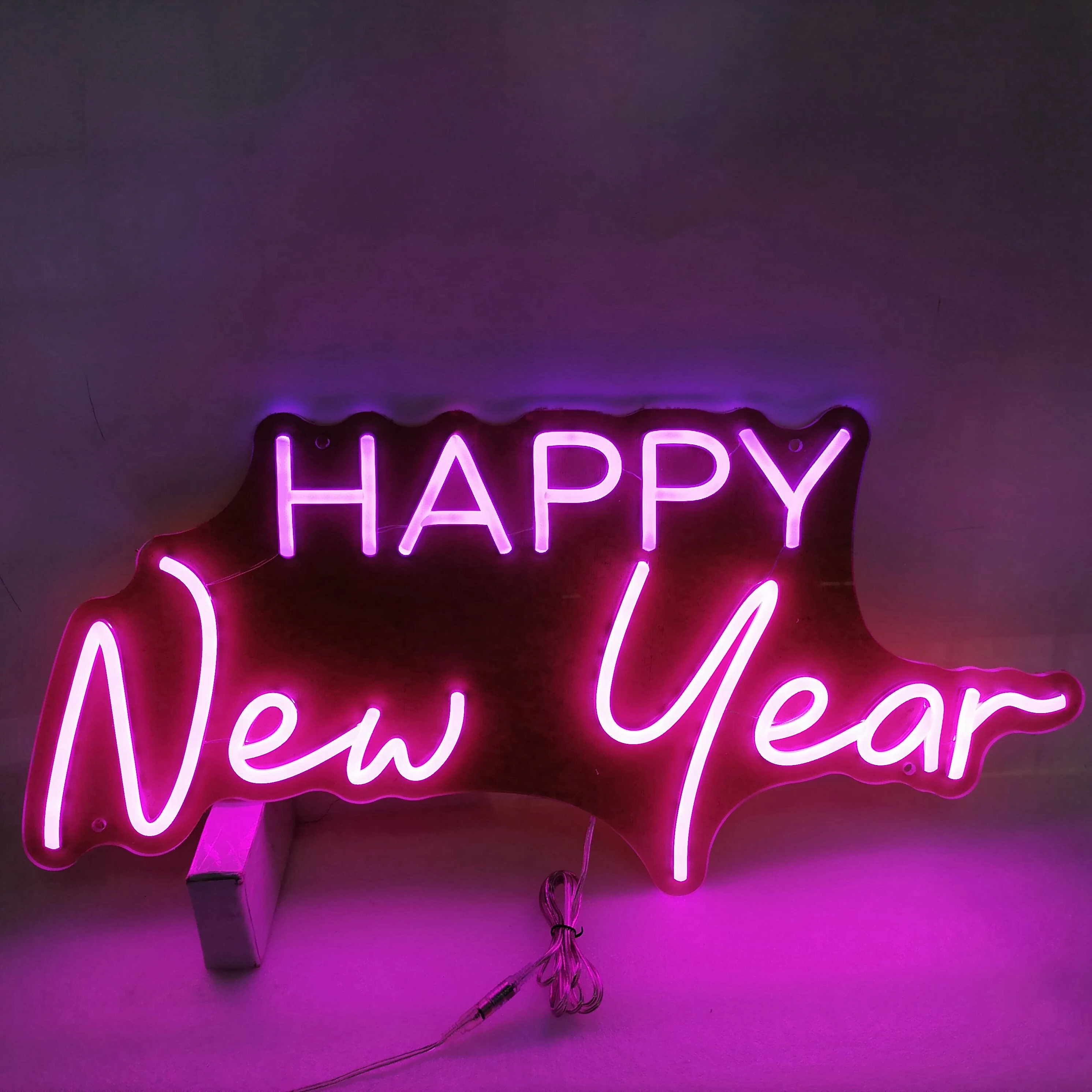 

Happy New Year Neon Sign Custom Birthday Party Decoration DIY Led Neon Letters Shop Wall Decor Customized Neon Name