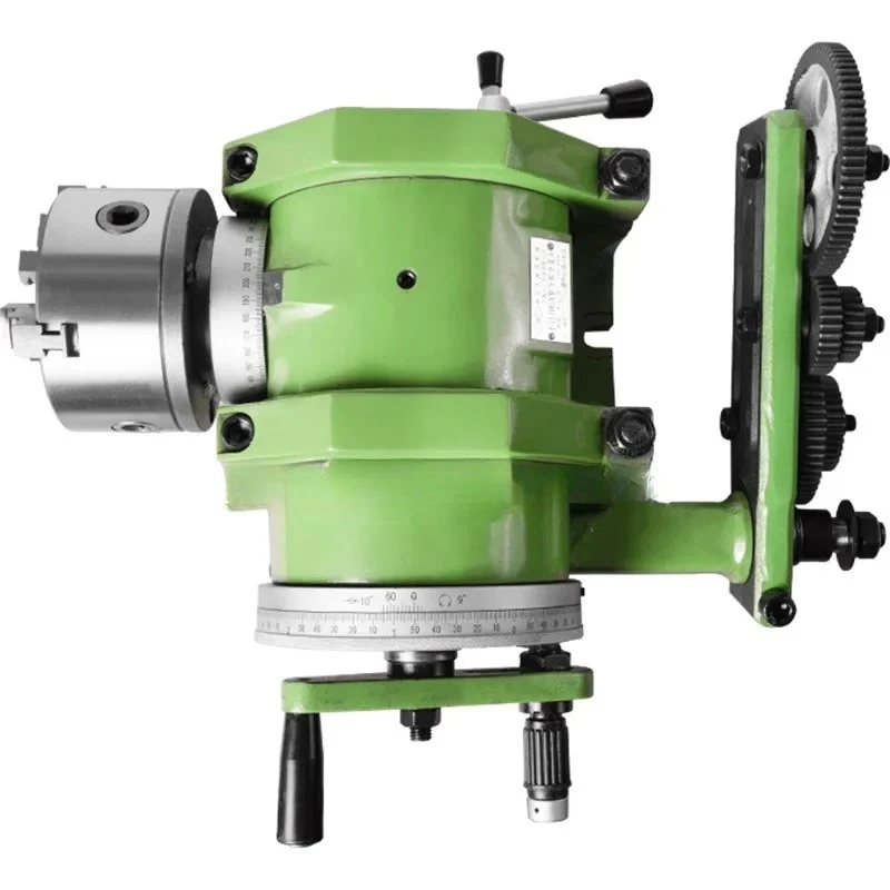 Applicable to Universal Dividing Head F11-100A with gear K11-125A 3-jaw chuck for cnc drilling milling lathe machine indexing wo