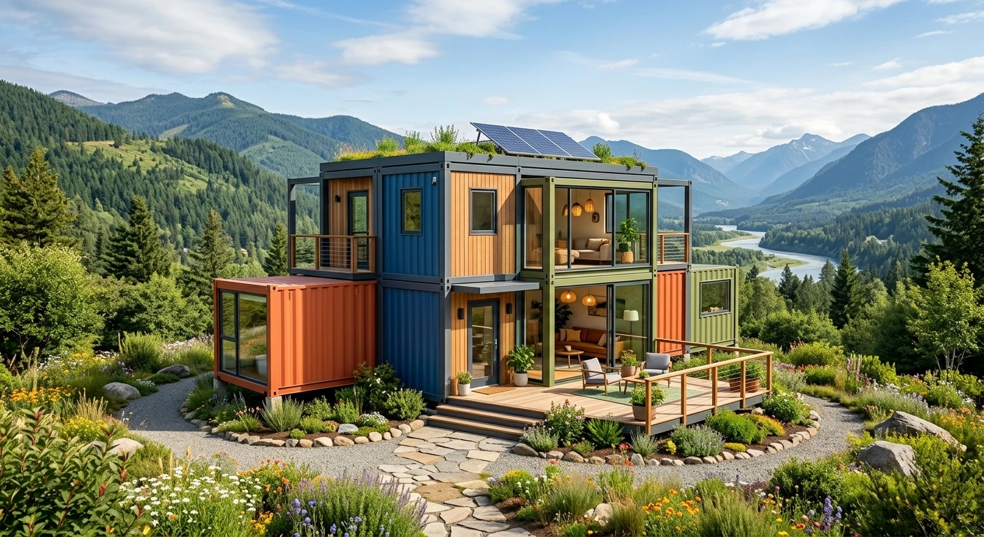 Fast Assembly SellingIdeal Reliable Prefabricated House 4-Bedroom Home Container House for Housing and Living Projects