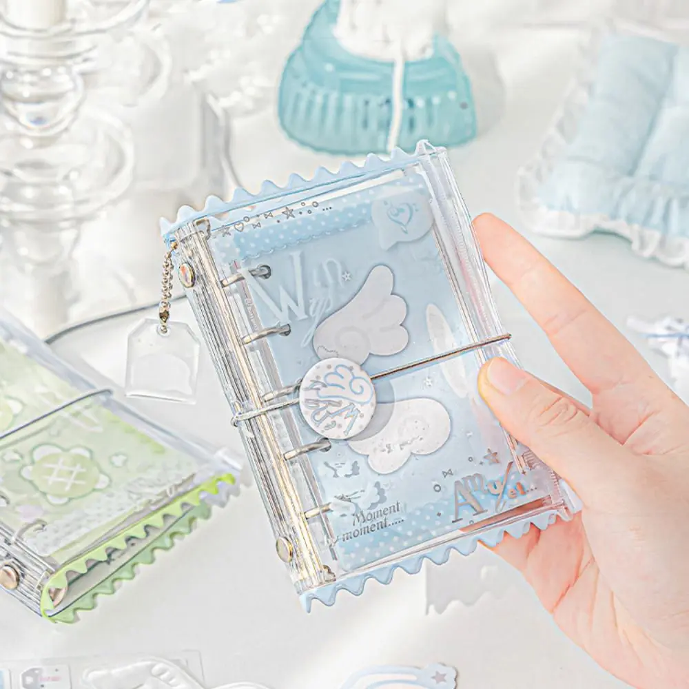 Learn Ledger Hand Ledger M5 Pocket Binder Notebook Mini Portable Loose-leaf Notebook Diary Cute Hand Account Book School