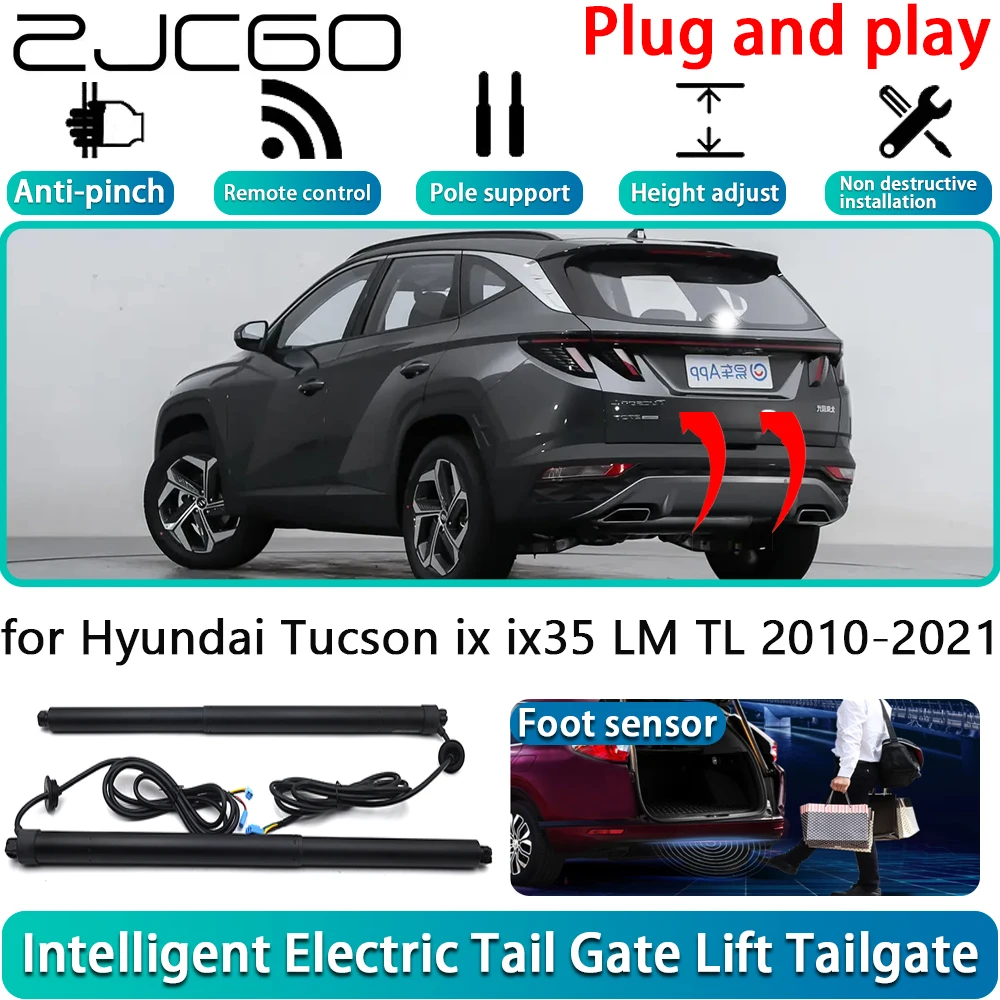 

for Hyundai Tucson ix ix35 LM TL 2010-2021 Electric Powered Tailgate Power Liftgate Automatic Tailgate System With Foot Sensor