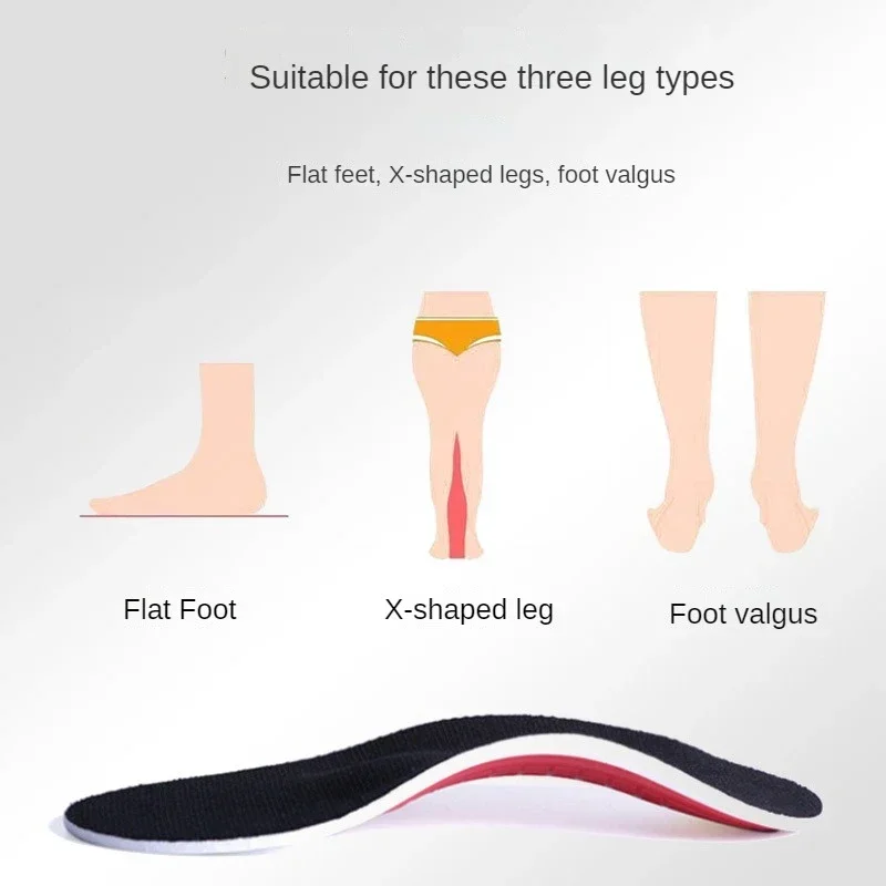 Orthotic Insoles Arch Support Flatfoot Orthopedic Plantillas For Feet Ease Pressure Of Air Movement Damping Cushion Pad image 3
