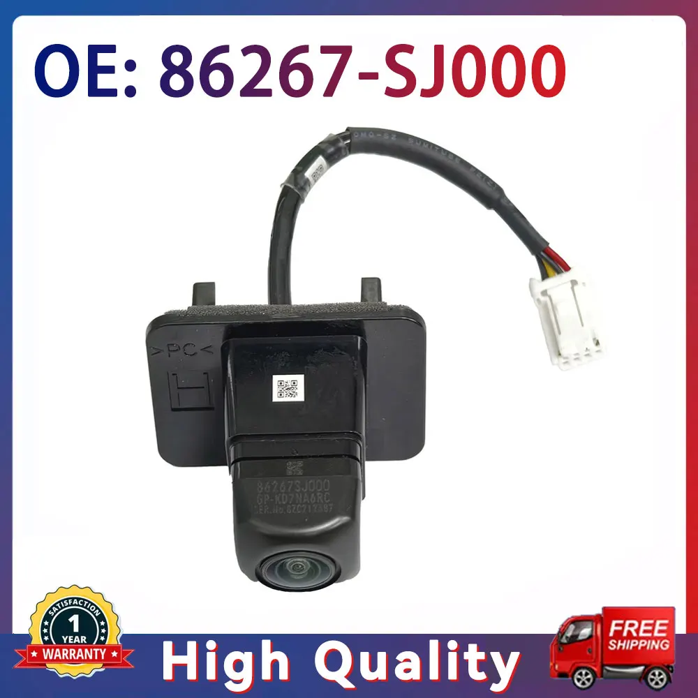 NEW 86267-SJ000 Car Rear View Camera Reverse Backup Parking Assist Camera 86267 SJ000 For 2019 2020 2021 Subaru Forester