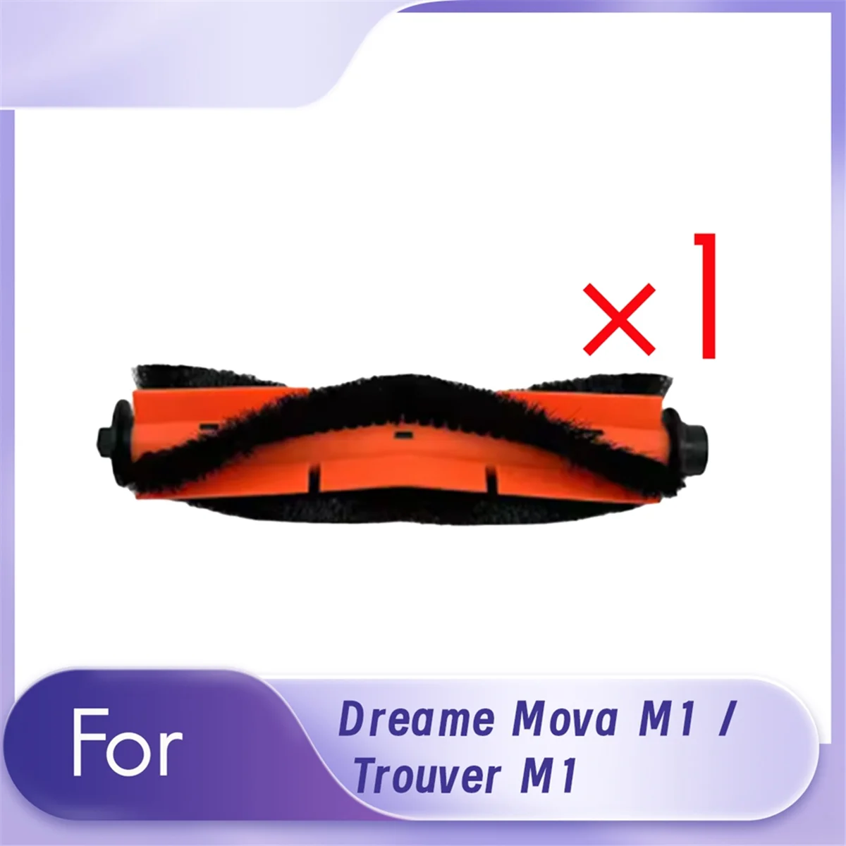 Main Brush for Dreame Mova M1 / Trouver M1 Sweeping Machine Accessories Vacuum Cleaner Replacement Spare KitM14K
