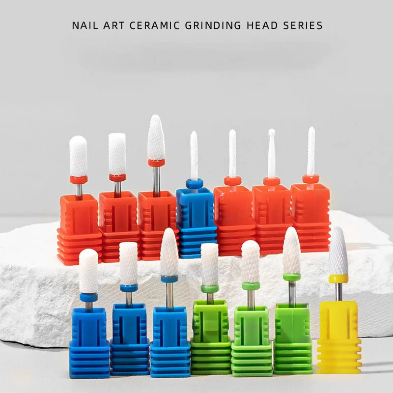 

Ceramic Polishing Head Nail Removal Dead Skin Corn Head Nail Polish Polishing Machine Accessories Drill Surface Polishing Tool