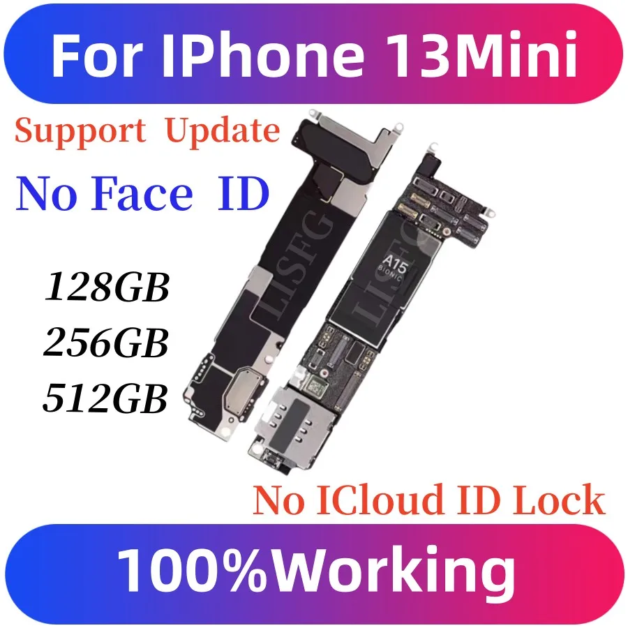 For iPhone13 /13 Pro Unlocked Main Logic Board Face ID Support