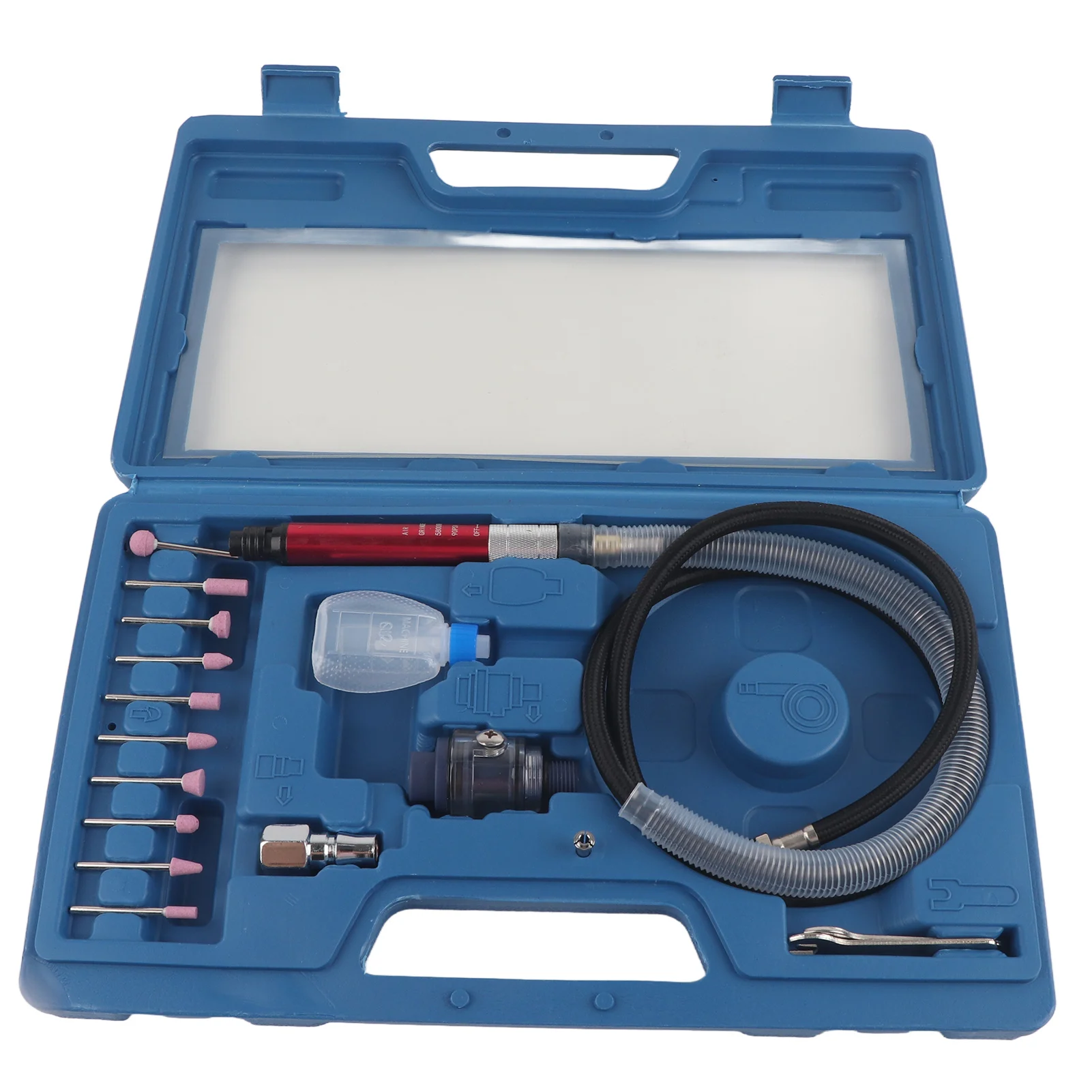 طقم طاحونة الهواء أداة تلميع قلم رصاص صغير خفيف لتنظيف المجوهرات أدوات نقش تلميع هوائي #1