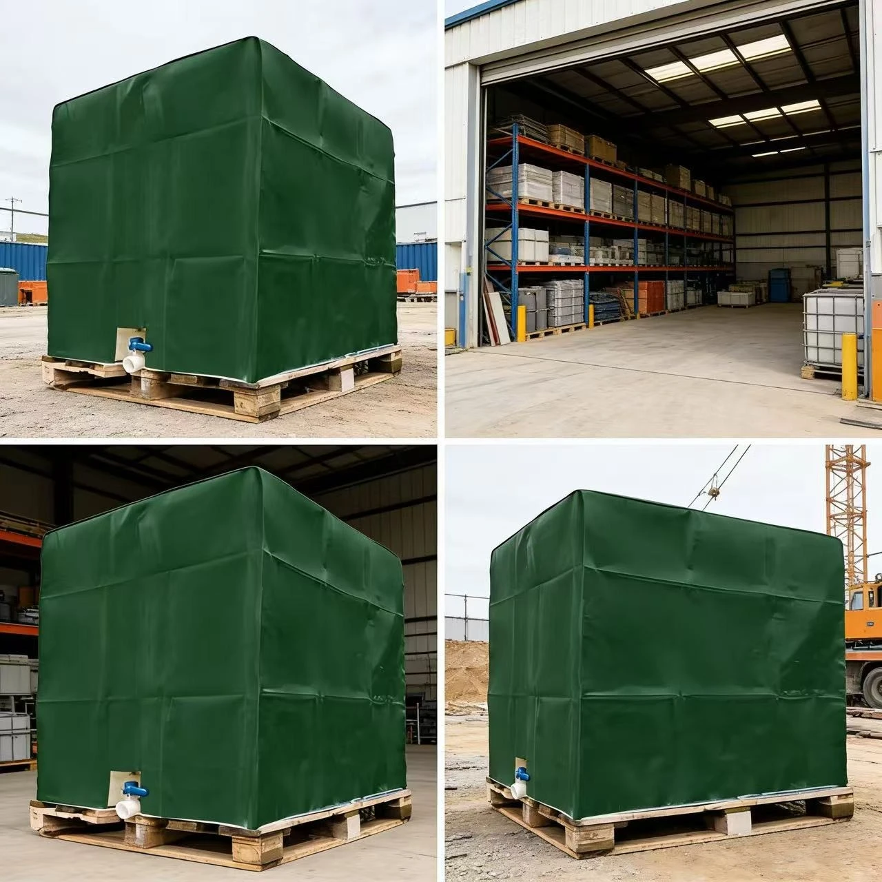 

Water Storage Tank Cover Waterproof Oxford Cloth Material Outer Garden Rain Box Cover Water Collection Box Protective Cover