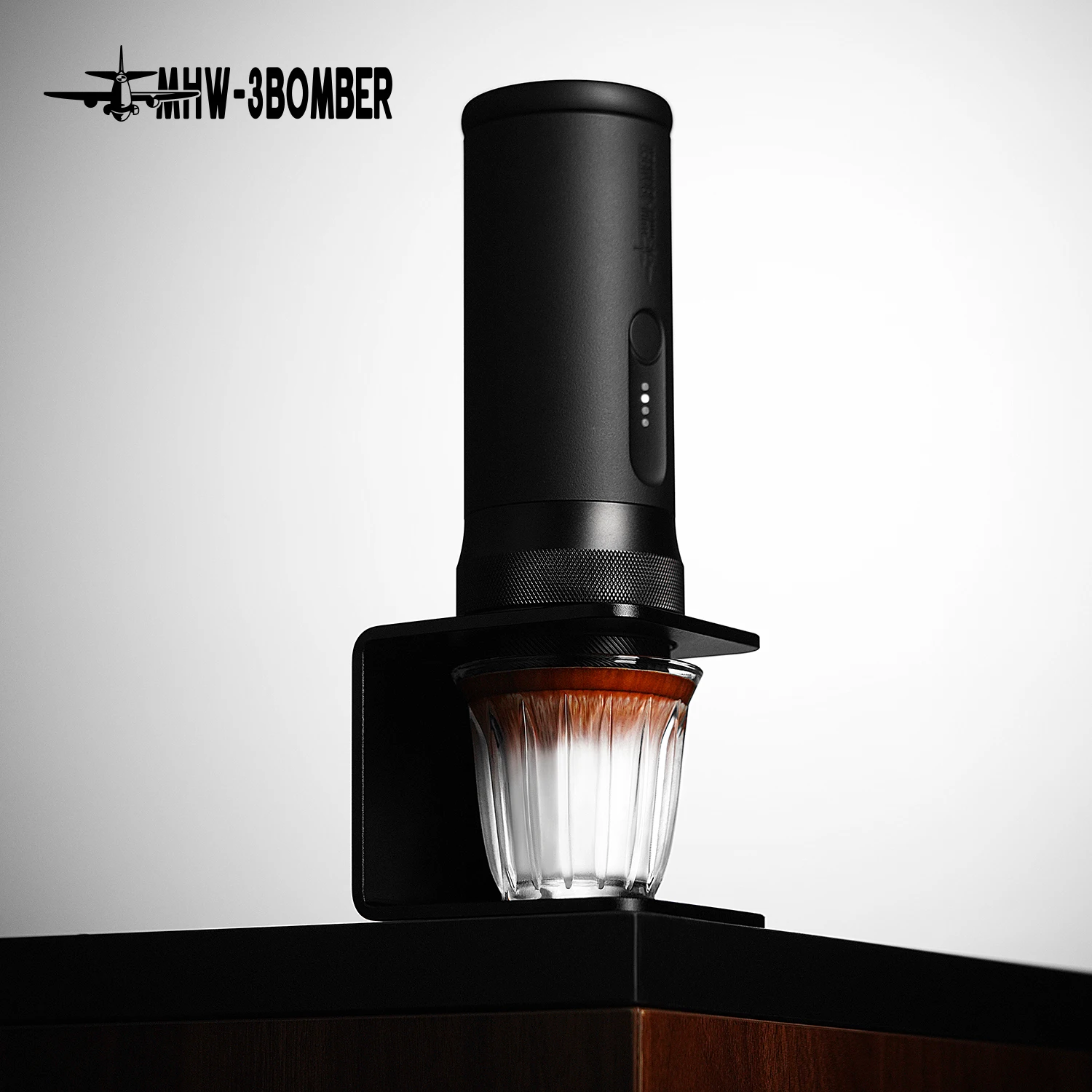 MHW-3BOMBER Vintage Glass Coffee Cup Ribbed Clear Glass Tumbler Heat Resistant Espresso Water Tea Cup for Home Cafe Bar Use