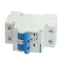 Smart Home DC Circuit Breaker PV Solar 16-63A 400V AC 2 Poles MCB Solar Charge Controller Wireless Remote Control Switch