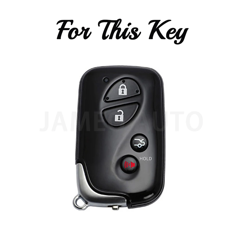 4 Buttons TPU Car Key Shell Case Fob for Lexus IS250 ES240 ES350 RX270 RX350 RX300 Auto Accessories