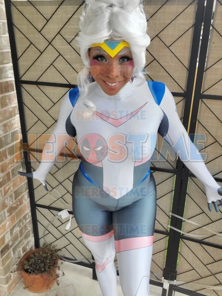 Allura Cosplay Kostuum 3D Spandex Superhero Kostuum Zentai Suit Custom Bodysuit