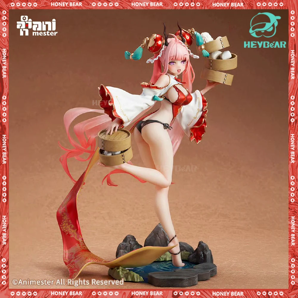 Original Animester Long Xiaoling Figure Xiaoling Action Figure Dragon New Year'S Greeting Model Doll Collect Decor Toy Xmas Gift