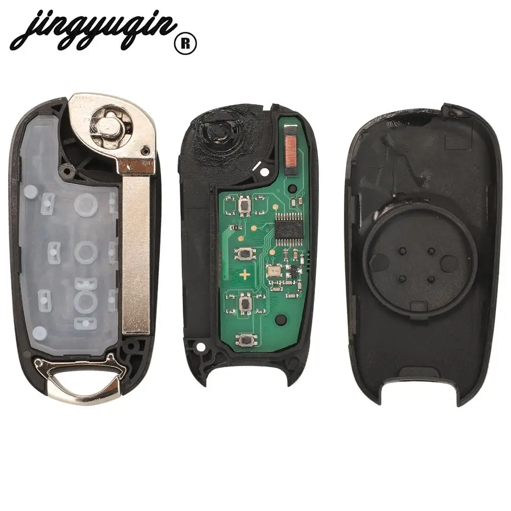 jingyuqin Flip Remote key 315MHz/433MHz ID46 PCF7961 Chip for Opel Astra K Vauxhall Astra K Buick Excelle GT VERANO EXCELLEGT