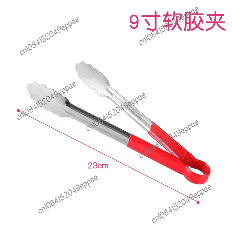 Stainless Steel Food Clip, Kitchen Fried Food Bread Cake Western Food Steak Fried Meat Barbecue Clip