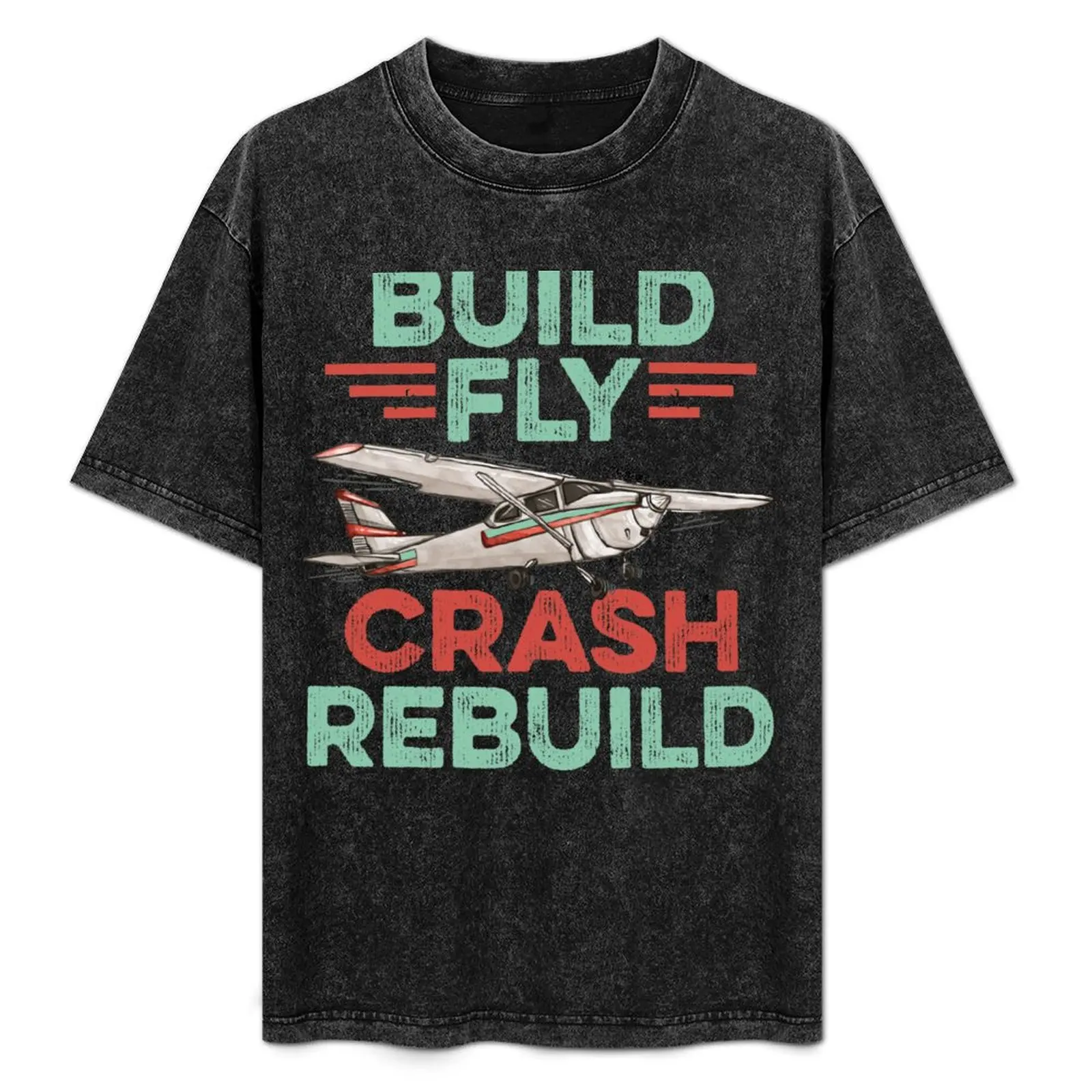 

RC Plane Remote Controlled Model T-Shirt essential t shirt graphics clothing for men
