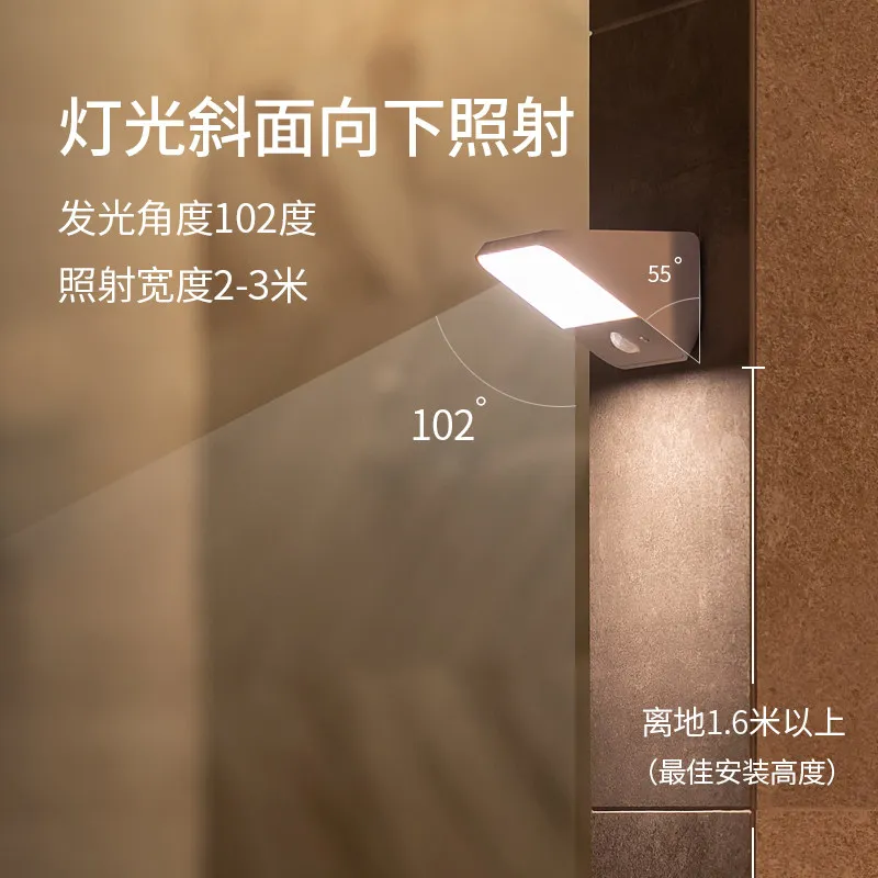 Intelligent Object Human Body Sensor Light Night Light Led Cable-free Charging Intelligent Wireless