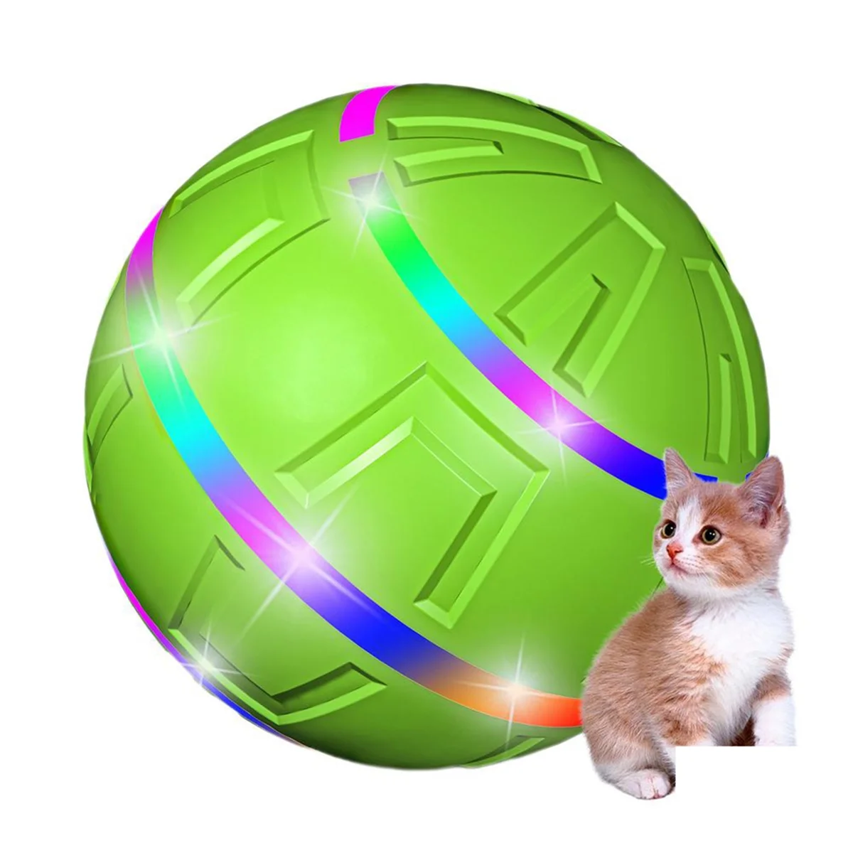 

Interactive Dog Ball Engaging Dog Toys to Keep Them Busy with Led Lights Engaging Dog Interactive Ball Toys A