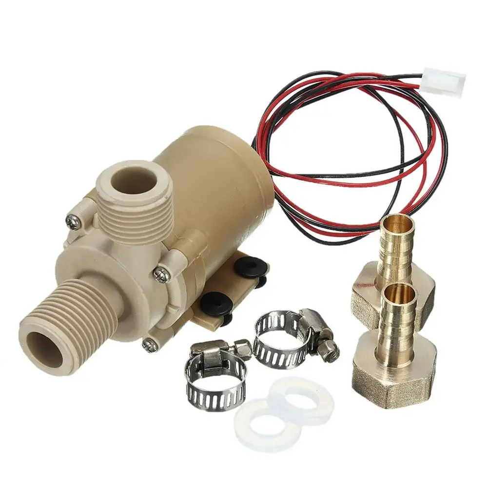 

12V DC Brushless Motor Hot Water Pump Ceramic Pump Core High Temperature Resistant Solar Water Circulation Pump