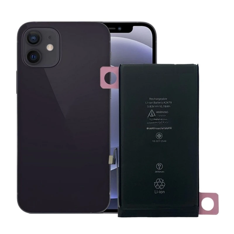 アップグレードされた iPhone 12 12pro 携帯電話バッテリー A2407 A2341 2815mAh 高品質交換用携帯電話バッテリー ツール付き