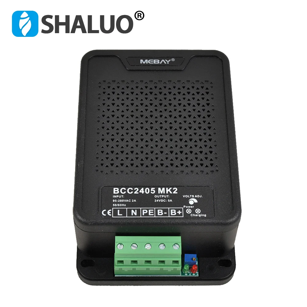 MEBAY BCC2405 MK2 5A 24V Generator Battery Charger Auto Intelligent Float Charging Module Power Genset Circuit Board DC Adapter